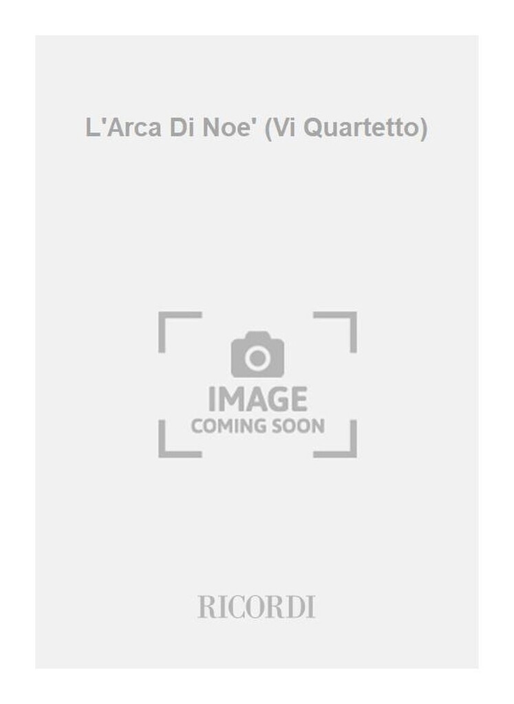 L'Arca Di Noe' (Vi Quartetto)